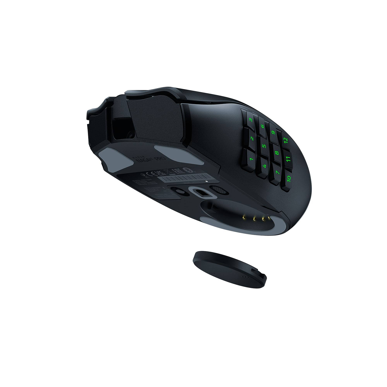Razer Naga V2 Pro Mouse Gamer MMO, 22 Botones Programables, HyperScroll Pro, Wireless/Bluetooth/USB-C, Sensor 30K, RGB, Alta Precisión 7