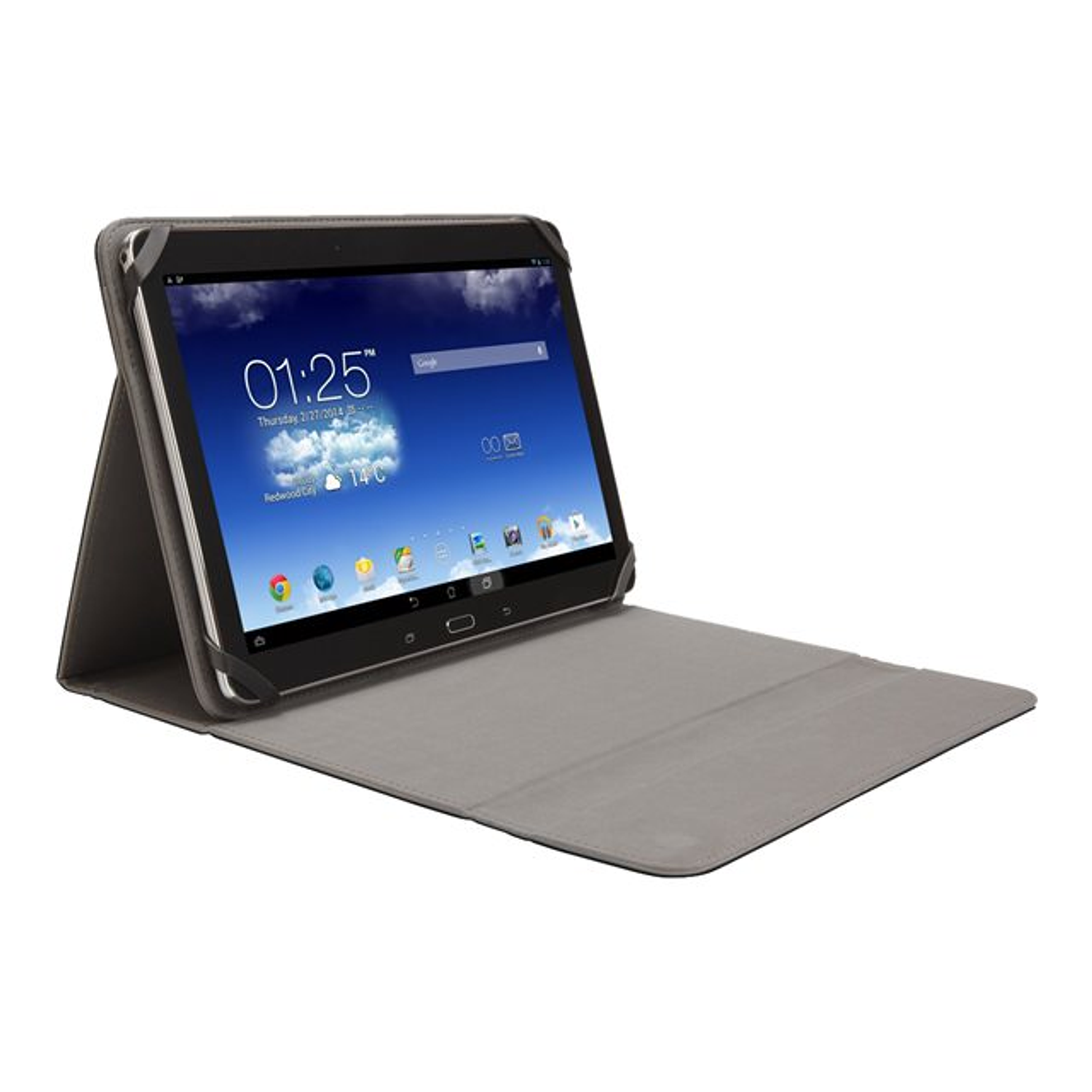 Funda Universal Kensington 7”– 8” K97331WW Funda con Tapa, Soporte Multiposición, Cierre Magnético y Protección Antirrayas, Color Negro 2