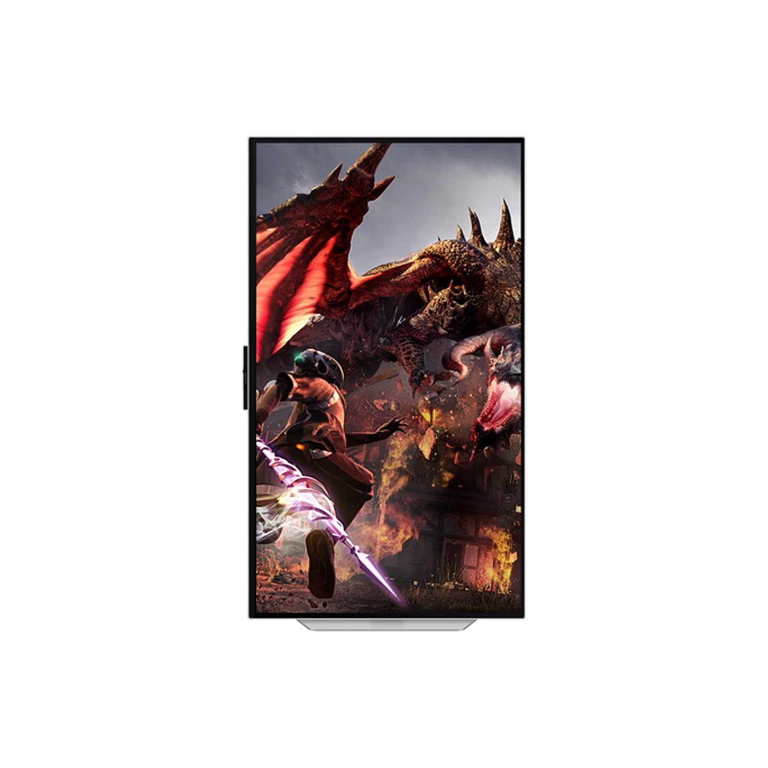 Saumsung G80SD Odyssey Monitor Gamer 32” Plano, Pivote , 240Hz, 0,03 ms OLED, UHD, 4K, HDR10+, Altavoces Integrados, HDMI, DP 4