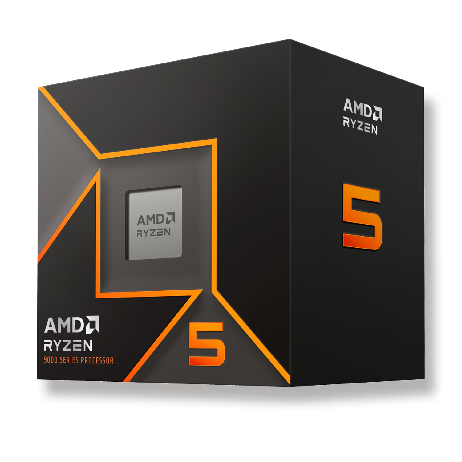 AMD Ryzen 5 9600 Procesador, AM5, 6 Núcleos, 12 Hilos, 32MB, Caché L3