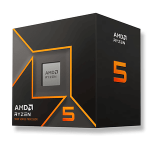 AMD Ryzen 5 9600 Procesador, AM5, 6 Núcleos, 12 Hilos, 32MB, Caché L3