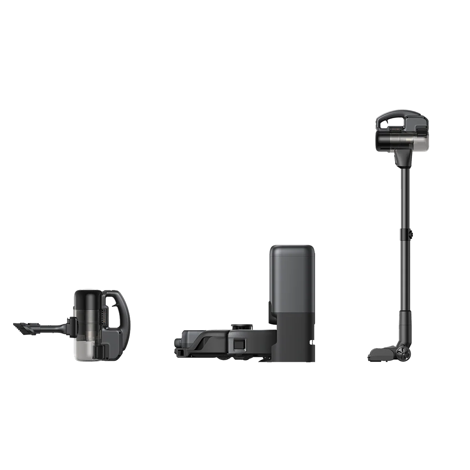 Eufy Robot Aspirador 3-en-1 Aspirador de Varilla de Mano y Robot FlexiONE 3-en-1, 30.000 Pa Máx. Succión, Navegació LiDAR con Triple Laser y Filtración 5 Etapas H11 7