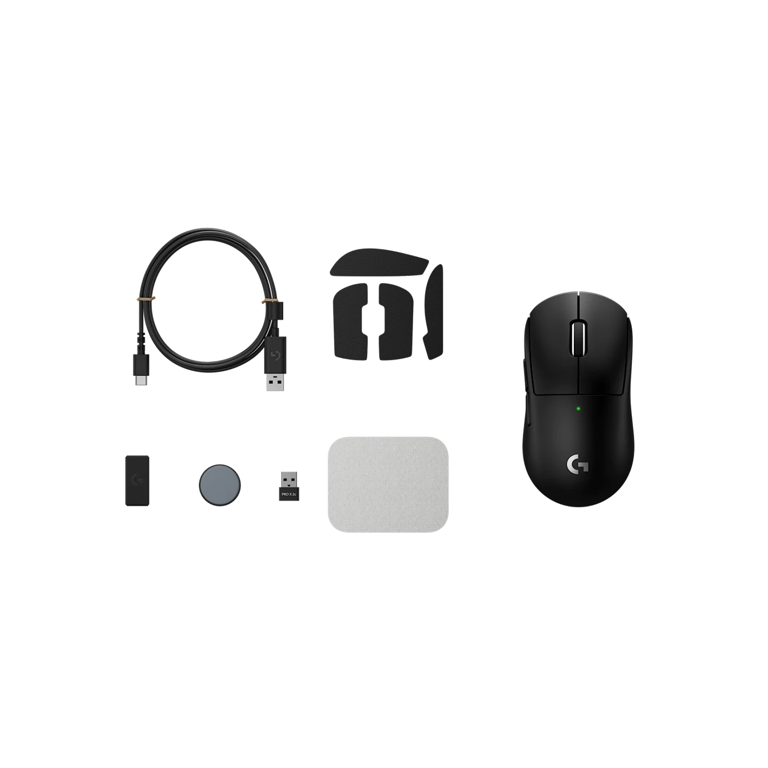 Logitech G PRO X Superlight 2C Mouse Gamer Inalámbrico, Sensor HERO 2, 44.000 DPI, 51 g, Interruptores Lightforce, 95 Horas de Batería, Negro 6