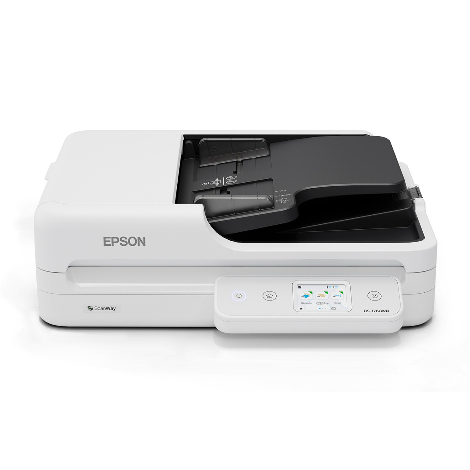 Epson DS-1760WN Escáner Plano de Documentos a Color Dúplex, Inalámbrica, Ethernet y Alimentador Automático de Documentos 1