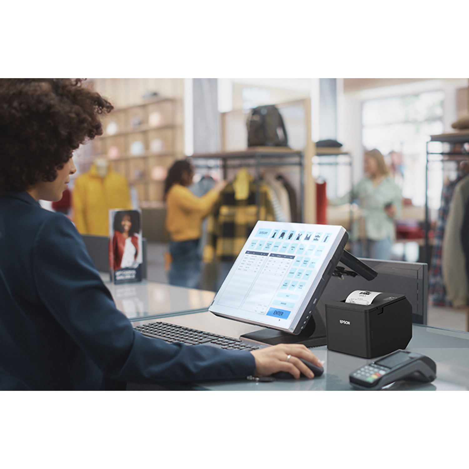 Epson TM-T20IV-SP Impresora Térmica de Recibos USB, Ethernet, Serial, 310 mm/s, 203 dpi, Fuente A 12 x 24, B 9 x 17 Puntos Caracter 11