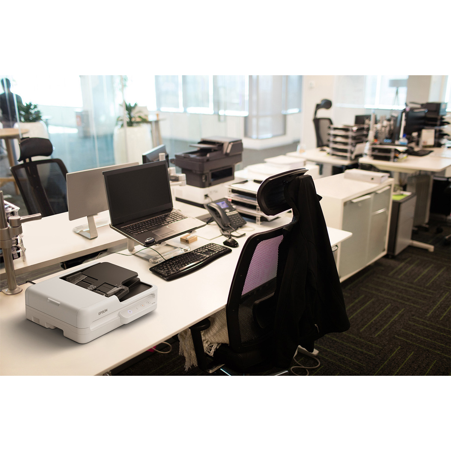 Epson DS-1730 Escáner de Documentos Cama Plana, Dúplex, ADF, 50 Hojas, 30 ppm, Resolución 1200 dpi. Carta, Oficio, USB 7