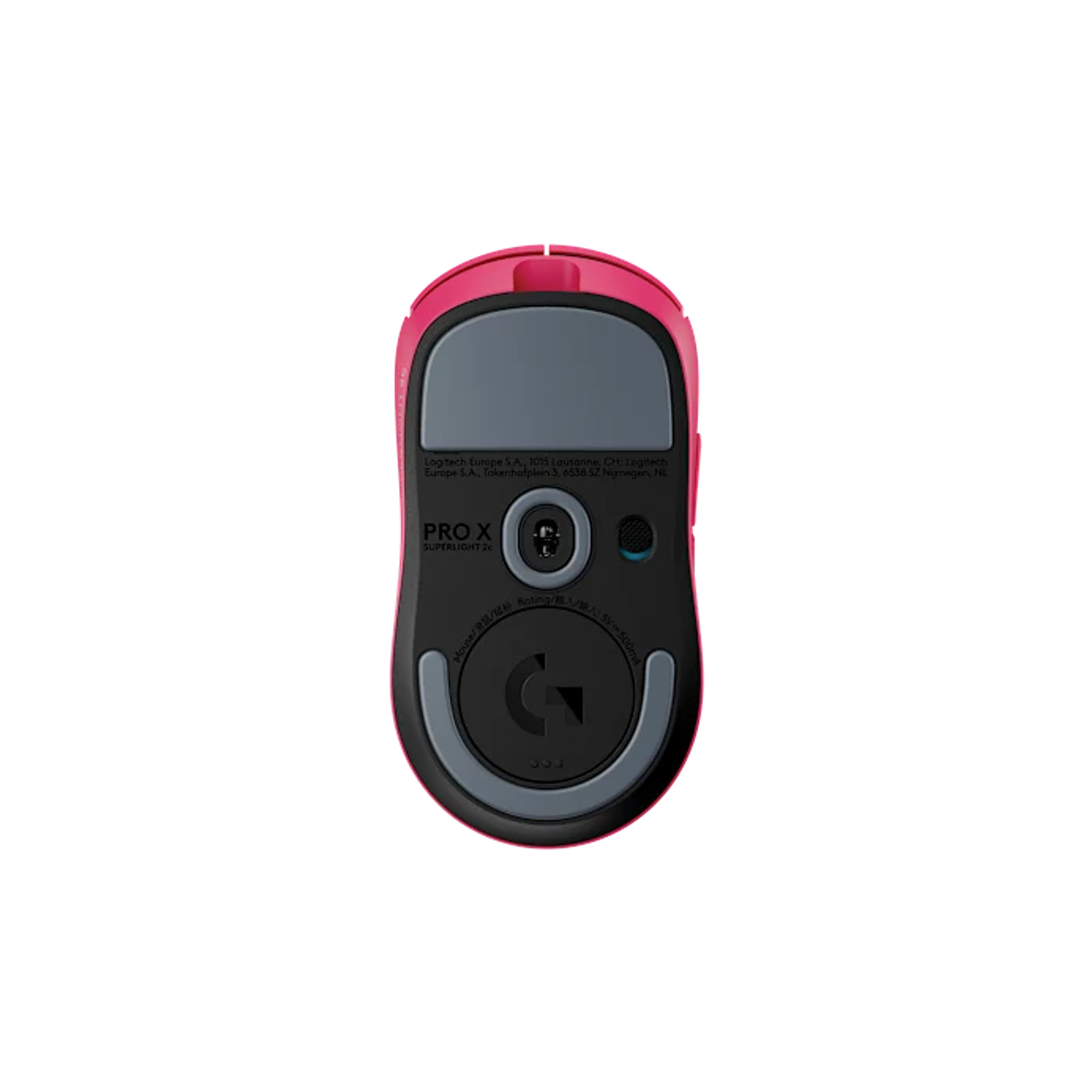Logitech G PRO X Superlight 2C Mouse Gamer Inalámbrico, Sensor HERO 2, 44.000 DPI, 51 g, Interruptores Lightforce, 95 Horas de Batería, Rosa 5