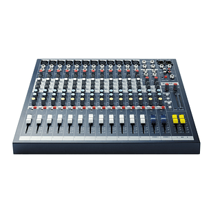 Soundcraft EPM12 Consola de Mezclas Analógica, 12 Canales Mono + 2 Estéreo, Pre-Amps GB30 y EQ de 3 Bandas con Barrido