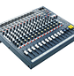 Soundcraft EPM12 Consola de Mezclas Analógica, 12 Canales Mono + 2 Estéreo, Pre-Amps GB30 y EQ de 3 Bandas con Barrido - Miniatura 5