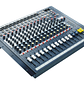 Soundcraft EPM12 Consola de Mezclas Analógica, 12 Canales Mono + 2 Estéreo, Pre-Amps GB30 y EQ de 3 Bandas con Barrido - Miniatura 6