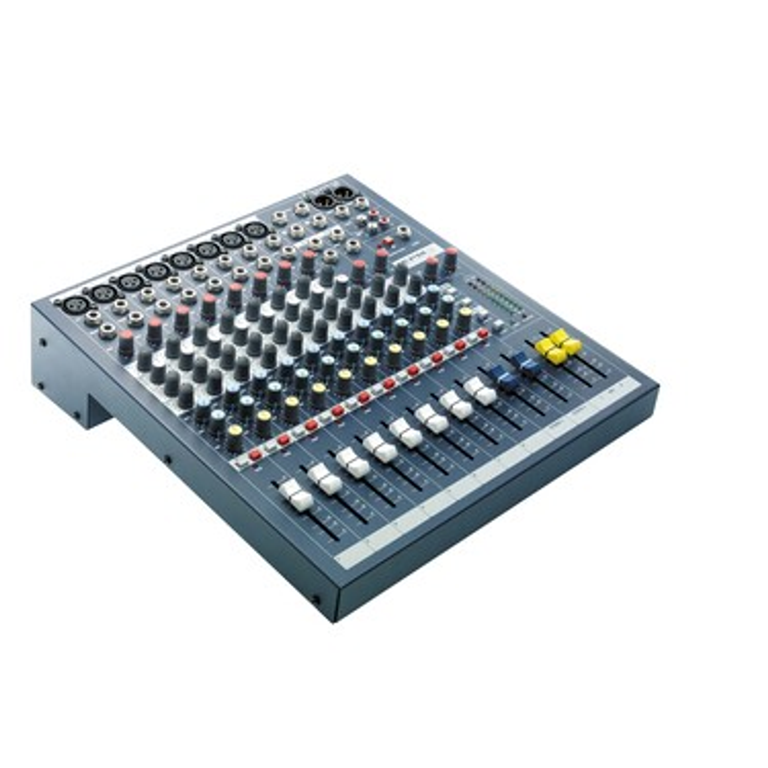 Soundcraft EPM8 Consola de Mezclas Analógica, 8 Canales Mono + 2 Estéreo, Pre-Amps GB30, EQ de Barrido y 2 Buses Auxiliares 3