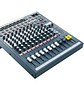 Soundcraft EPM8 Consola de Mezclas Analógica, 8 Canales Mono + 2 Estéreo, Pre-Amps GB30, EQ de Barrido y 2 Buses Auxiliares - thumbnail 3