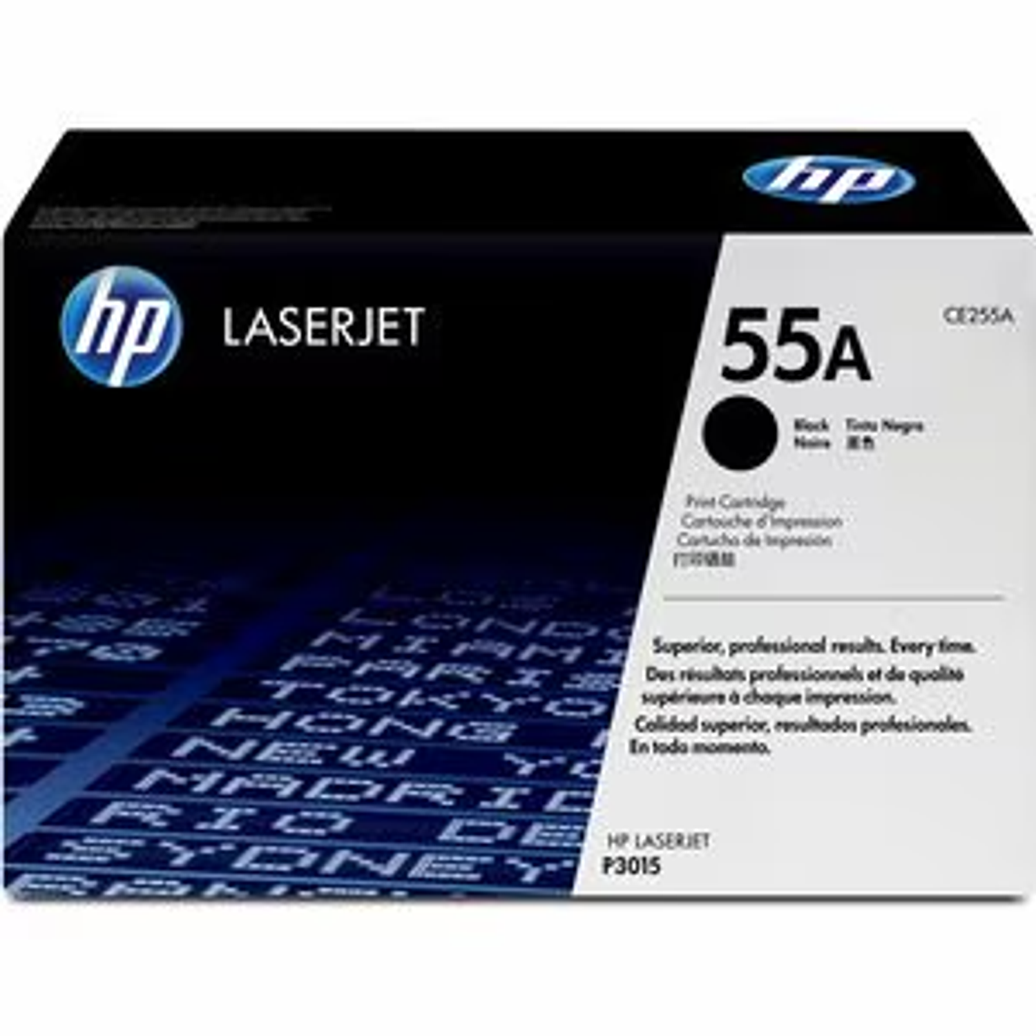HP 55A Tóner Laser Original Rendimiento 6.000 Páginas Negro