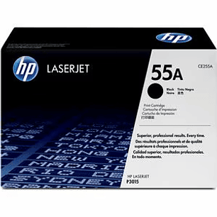 HP 55A Tóner Laser Original Rendimiento 6.000 Páginas Negro