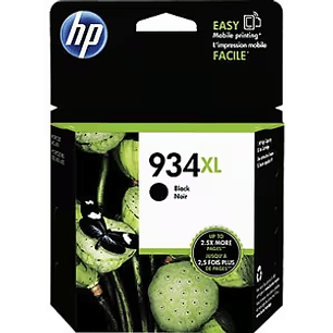 HP 934XL Cartucho de Tinta Original Negro Alto Rendimiento
