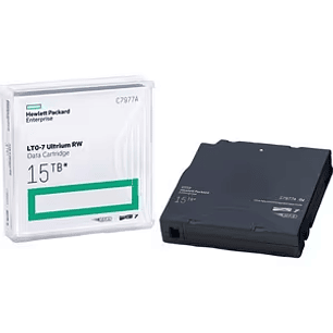 HPE LTO-7 Cartucho de Datos Regrabable 6.25TB Nativo 15TB Comprimido 846m Largo de Cinta 315MB/s