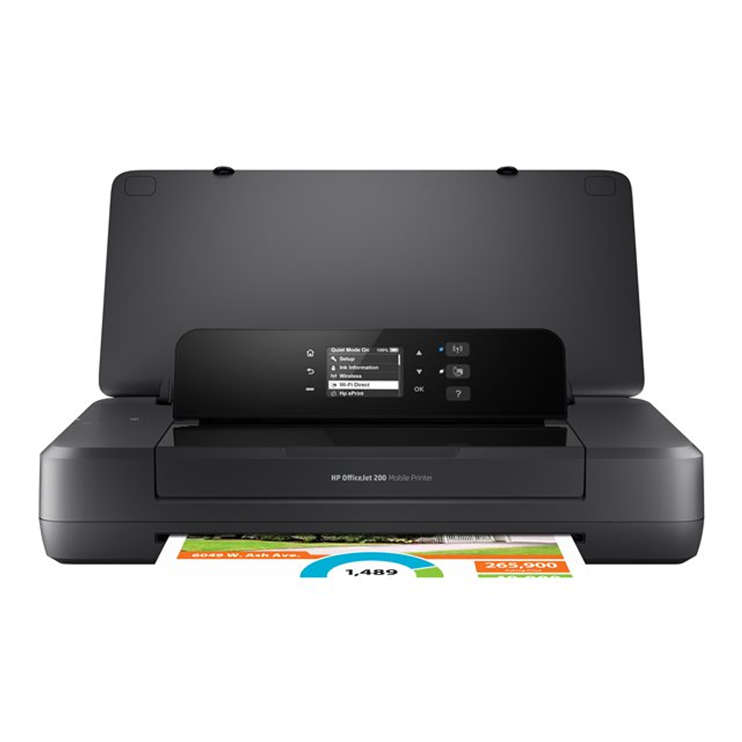 HP OfficeJet 200 Mobile Impresora Portatil Inyección de Tinta a Color, Inalámbrica Wi-Fi, USB , Batería, A4 3