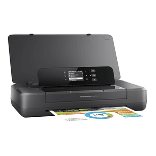 HP OfficeJet 200 Mobile Impresora Portatil Inyección de Tinta a Color, Inalámbrica Wi-Fi, USB , Batería, A4