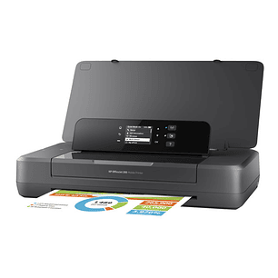 HP OfficeJet 200 Mobile Impresora Portatil Inyección de Tinta a Color, Inalámbrica Wi-Fi, USB , Batería, A4