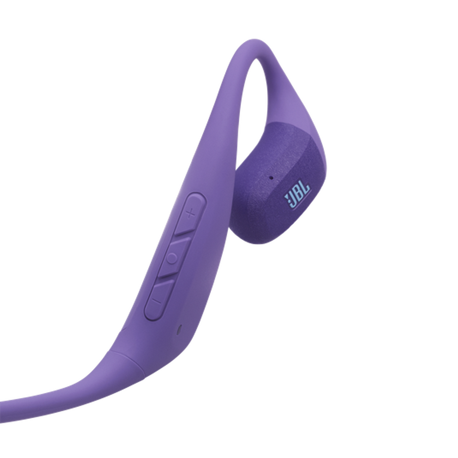 JBL Endurance Pace Auriculares Inalámbricos, Bluetooth, IP68 Resistente Agua y Polvo, Banda para Cuello con Memoria, 10h Música, Micrófono Integrado, Deportivo, Speed Charge, Manos Libres, Morados 3