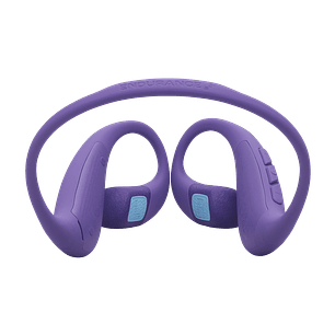JBL Endurance Pace Auriculares Inalámbricos, Bluetooth, IP68 Resistente Agua y Polvo, Banda para Cuello con Memoria, 10h Música, Micrófono Integrado, Deportivo, Speed Charge, Manos Libres, Morados