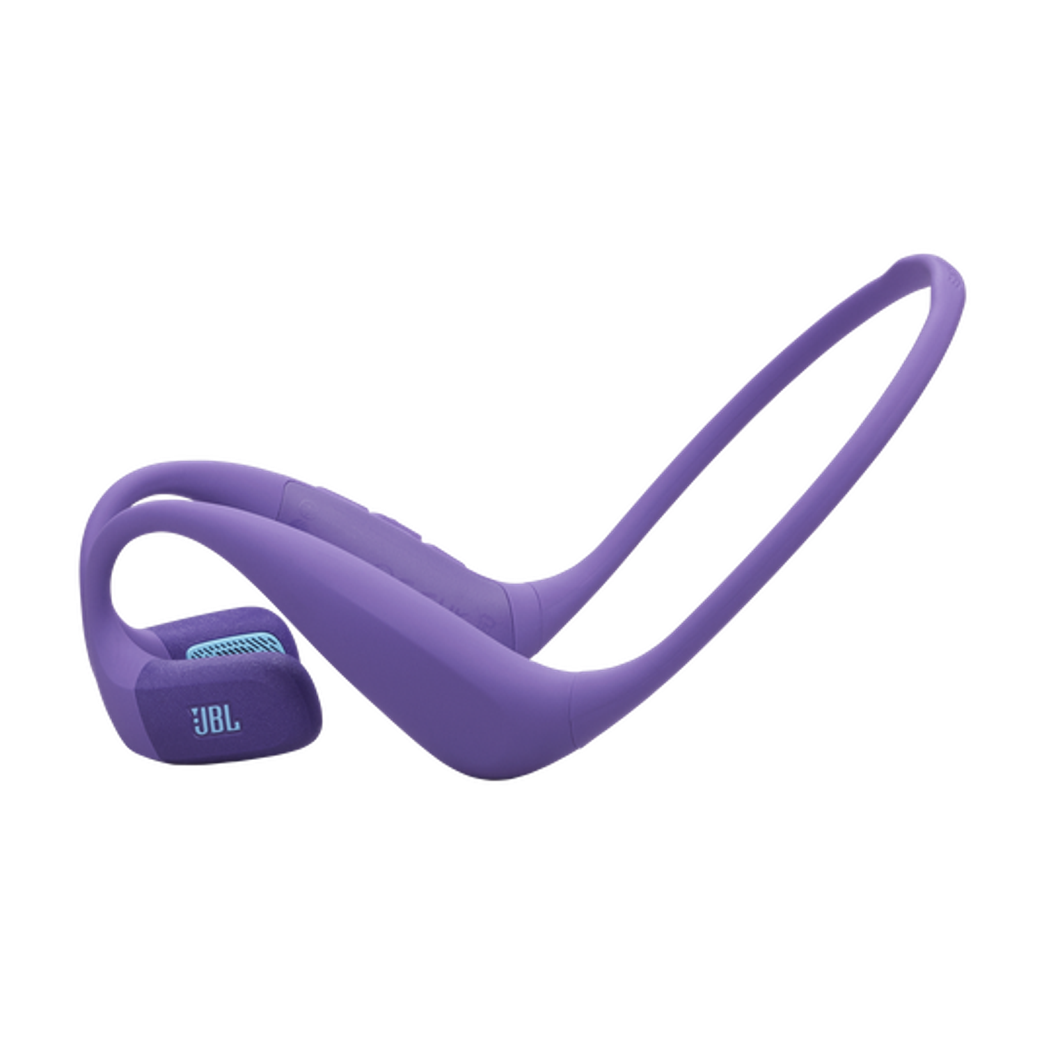 JBL Endurance Pace Auriculares Inalámbricos, Bluetooth, IP68 Resistente Agua y Polvo, Banda para Cuello con Memoria, 10h Música, Micrófono Integrado, Deportivo, Speed Charge, Manos Libres, Morados 1