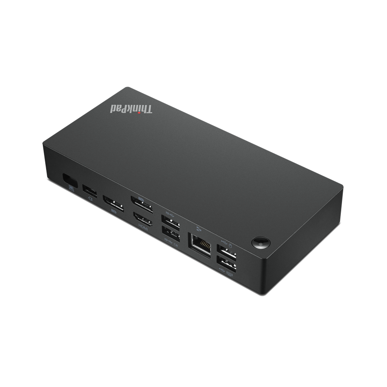 Lenovo ThinkPad Universal USB-C Dock 90 W, 2 DisplayPort, 1 HDMI, RJ-45 Gigabit, USB-A, Jack 3.5 mm, Ranuras de Bloqueo de Seguridad  2