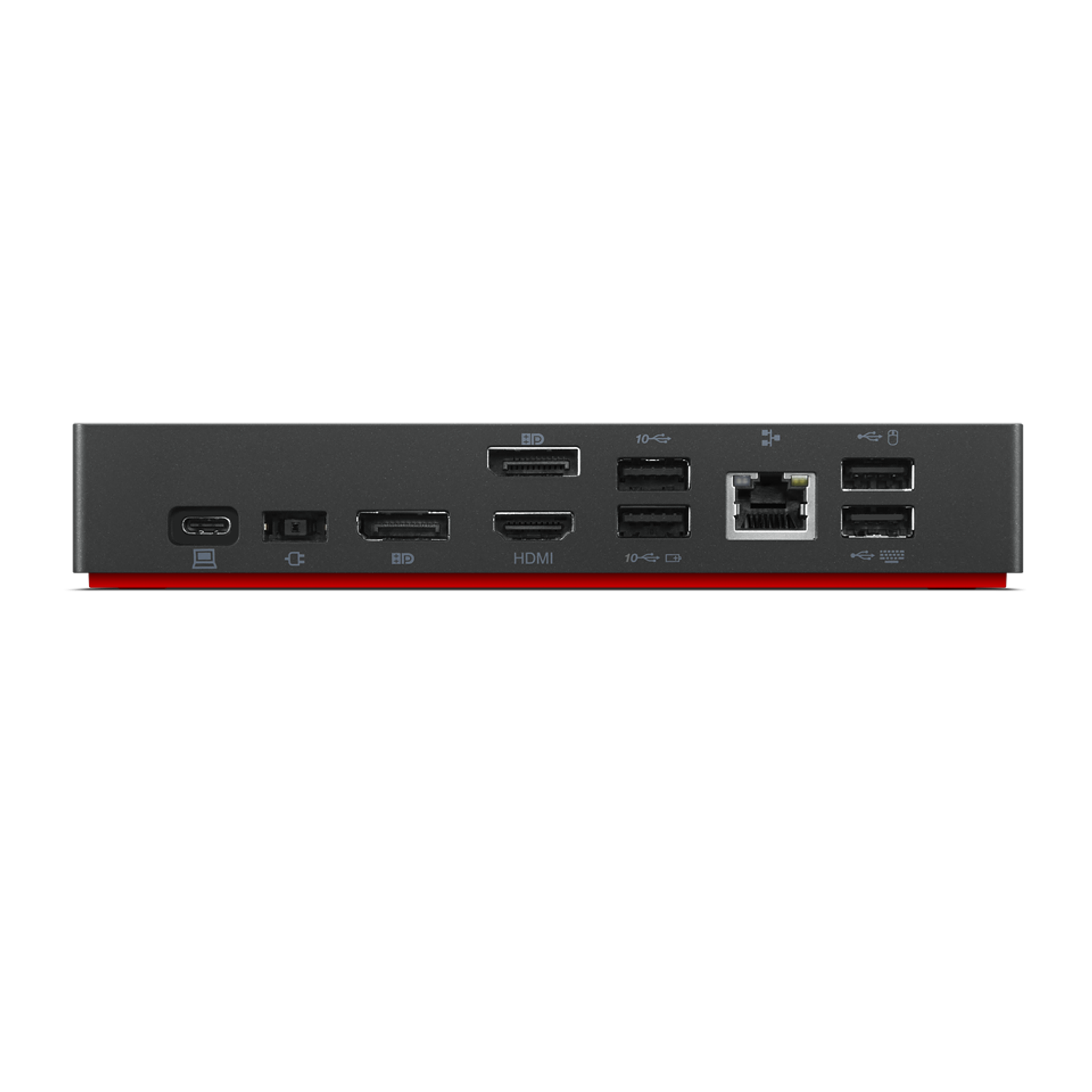 Lenovo ThinkPad Universal USB-C Dock 90 W, 2 DisplayPort, 1 HDMI, RJ-45 Gigabit, USB-A, Jack 3.5 mm, Ranuras de Bloqueo de Seguridad  4