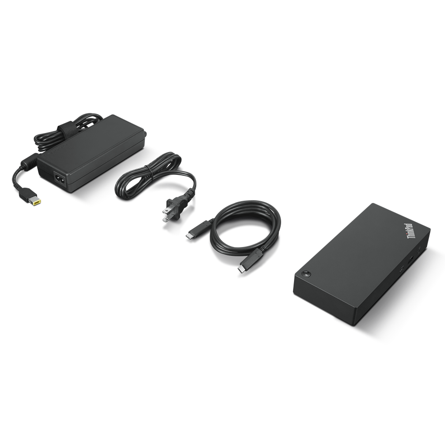 Lenovo ThinkPad Universal USB-C Dock 90 W, 2 DisplayPort, 1 HDMI, RJ-45 Gigabit, USB-A, Jack 3.5 mm, Ranuras de Bloqueo de Seguridad  6