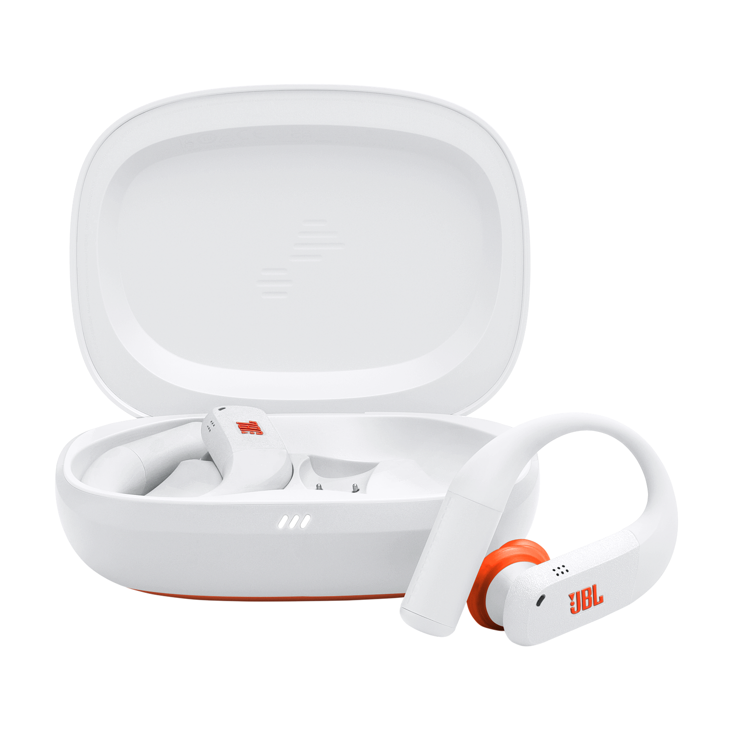 JBL Endurance Peak 4 Audifonos Inalámbricos TWS, In-Ear, Cancelación Adaptativa de Ruido, Smart Ambient, Bluetooth 5.4, IP68 Resistente Agua y Sudor, Control Táctil, 48h Batería, Blanco 1