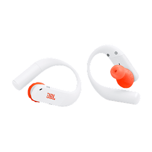 JBL Endurance Peak 4 Audifonos Inalámbricos TWS, In-Ear, Cancelación Adaptativa de Ruido, Smart Ambient, Bluetooth 5.4, IP68 Resistente Agua y Sudor, Control Táctil, 48h Batería, Blanco