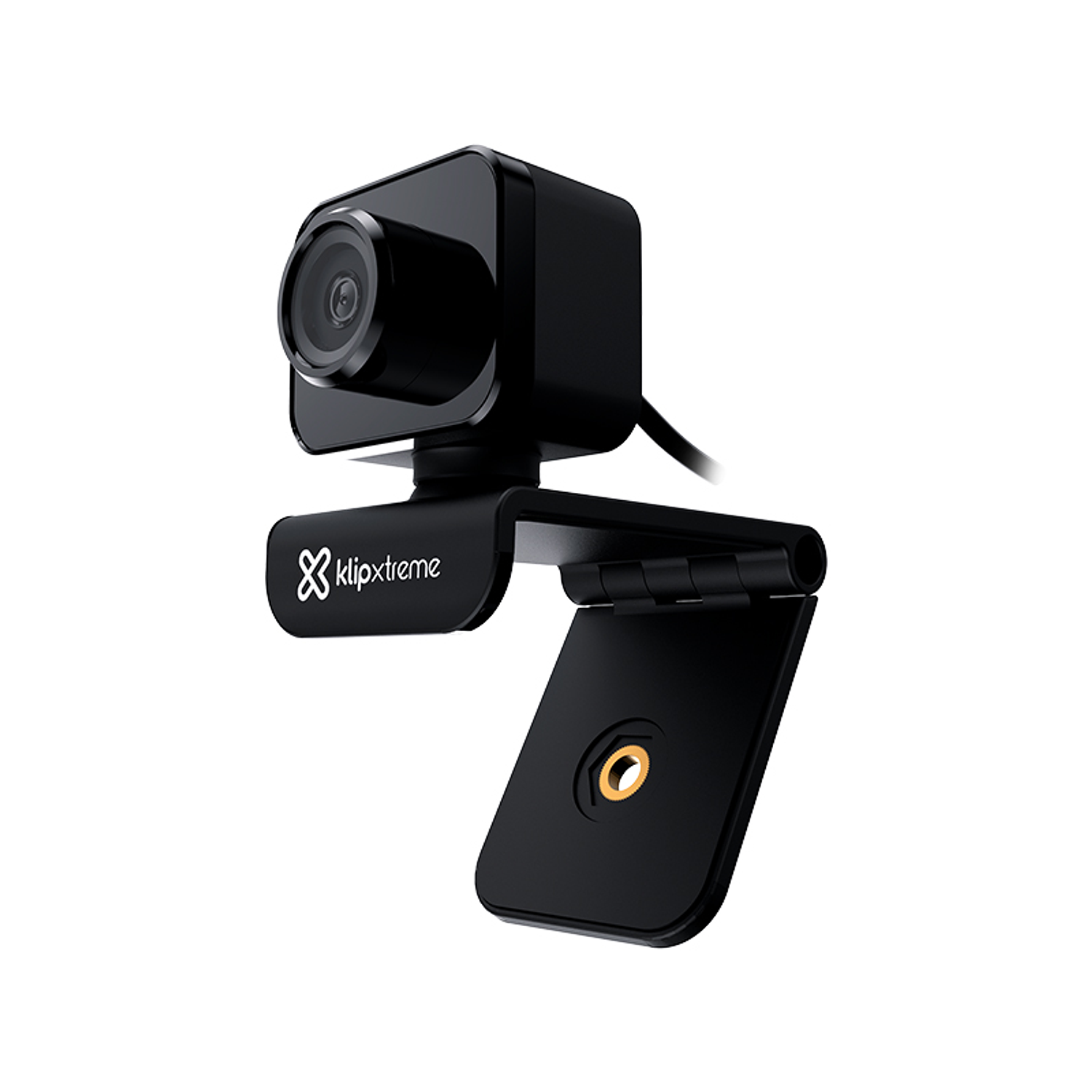 Klip Xtreme KWC-750 Webcam 2K QHD Cámara Web USB 2560x1440, Micrófono HD Integrado, Videoconferencia, Streaming, Plug & Play, Campo de Visión 80°, Compatible Windows Mac Android Linux 1
