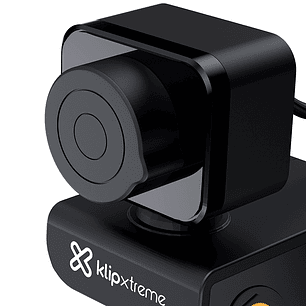 Klip Xtreme KWC-750 Webcam 2K QHD Cámara Web USB 2560x1440, Micrófono HD Integrado, Videoconferencia, Streaming, Plug & Play, Campo de Visión 80°, Compatible Windows Mac Android Linux