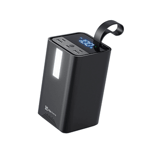 Klip Xtreme KPB-900 Power Bank 100W, 50,000 mAh, 3 USB-C, 2 USB-A, Carga Rápida, Pantalla LED, Luz SOS, Portátil, Universal