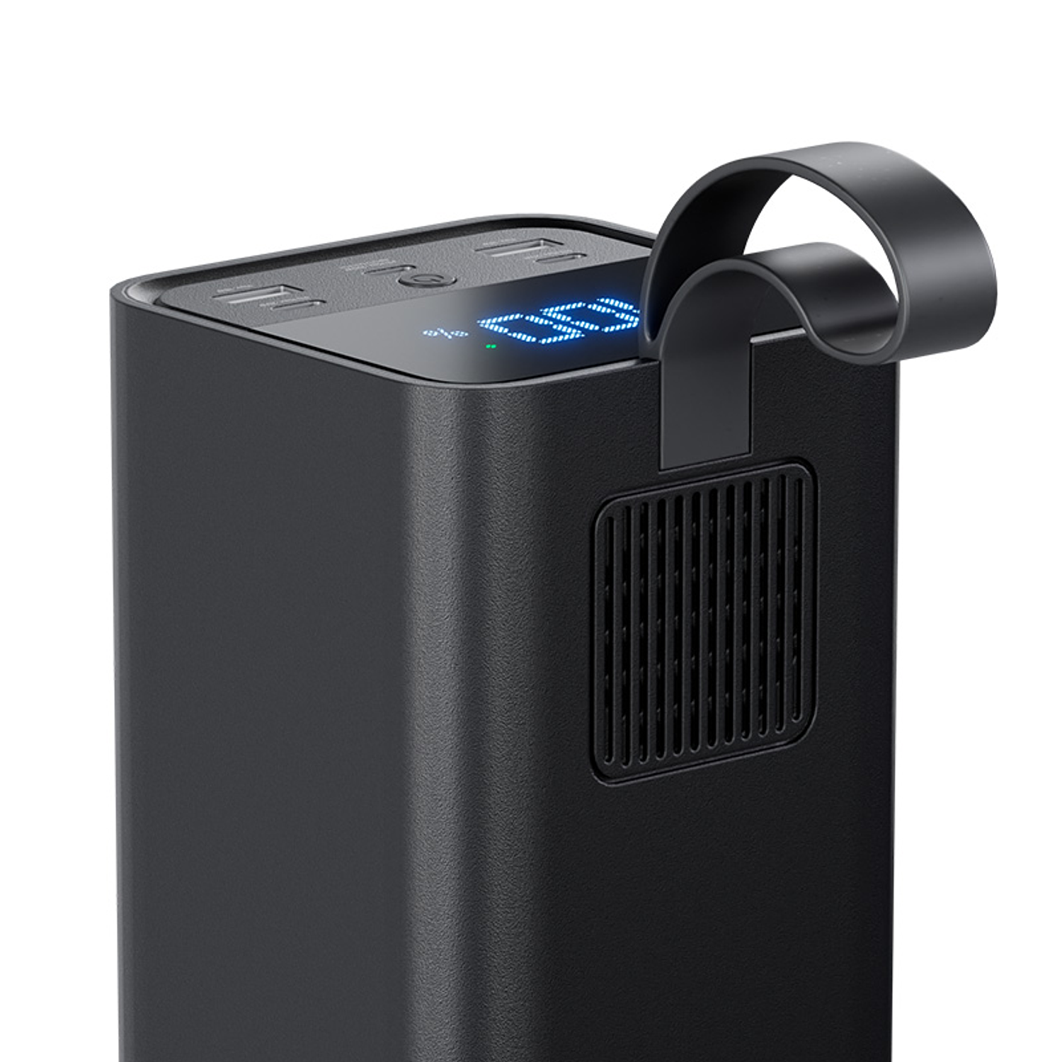 Klip Xtreme KPB-900 Power Bank 100W, 50,000 mAh, 3 USB-C, 2 USB-A, Carga Rápida, Pantalla LED, Luz SOS, Portátil, Universal 4