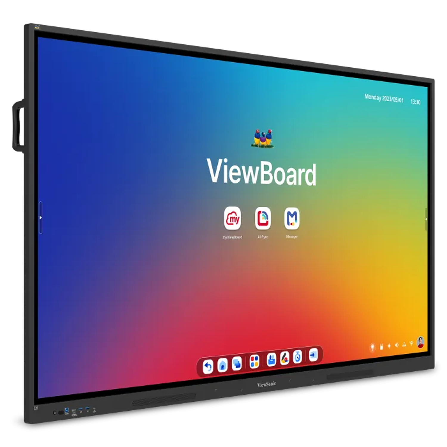 ViewSonic ViewBoard IFP6534 Pantalla Interactiva 65 '' 4K, Certificación EDLA, Android, DP, HMDI, USB-C 65 W 2