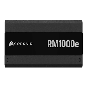 Corsair RM1000e RMe Fuente de Poder 1000W, ATX 3.1, Totalmente Modular, Cybenetics Gold, PCIe 5.1 12V-2×6, Zero RPM, CP-9020297-NA