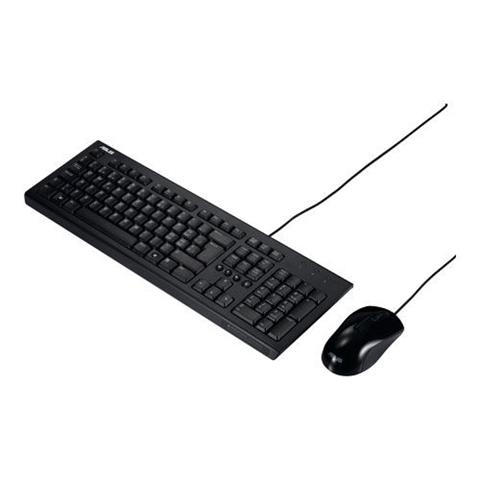 Kit Teclado + Mouse ASUS U2000 Negro