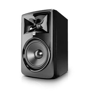 JBL Pro 308P MkII Monitor de Estudio Activo 8”, Bi-amplificado, Two-Way, Guía de Ondas Image Control, Negro Mate, Audio Profesional