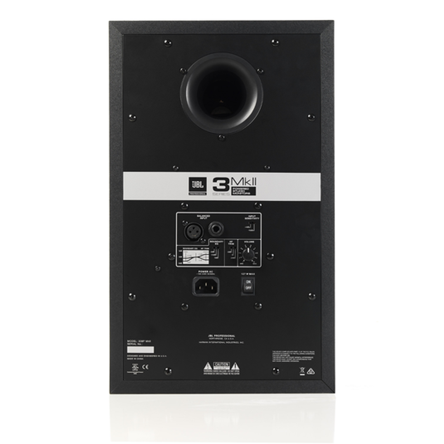 JBL Pro 308P MkII Monitor de Estudio Activo 8”, Bi-amplificado, Two-Way, Guía de Ondas Image Control, Negro Mate, Audio Profesional 2