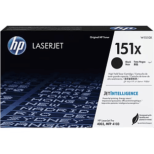 HP 151X Tóner Láser Negro Original