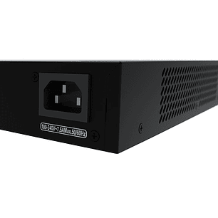 Nexxt Professional Axis 2400R Switch PoE+ Gigabit 24 Puertos, 4 SFP, 480W, Rack 19”, Switch Empresarial, Redes, CCTV, VoIP, WiFi