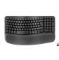 Logitech Wave Keys for Business Teclado Ergonómico Inalámbrico Bluetooth con Reposamanos - thumbnail 4