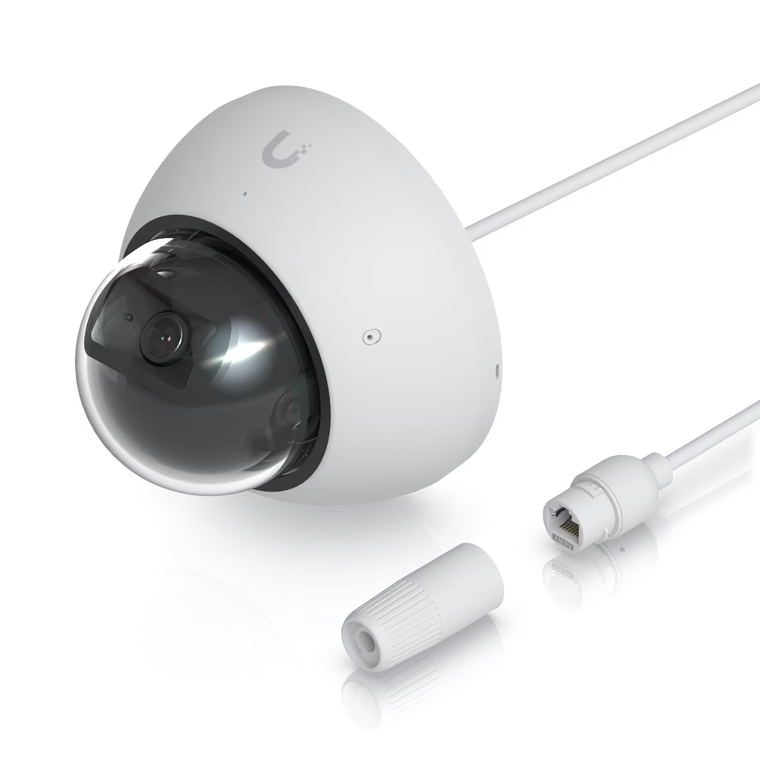 Ubiquiti UVC-AI-Dome-W Cámara Domo Antivandálica 4K, 8 MP, PoE, IP66, IK10, Visión Nocturna IR, IA, Blanco 4