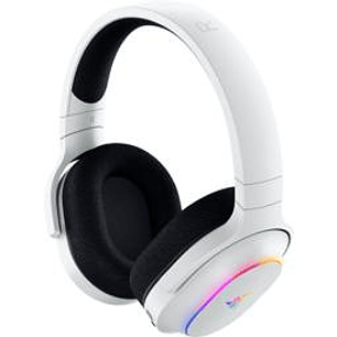 Razer Barracuda X Chroma Audifonos Inalámbricos, Wireless, 2.4 GHz / Bluetooth, 40 mm Razer TriForce, Sonido 7.1 Surround, Micrófono Desmontable, Iluminación RGB, Gaming, Multiplataforma, Blanco