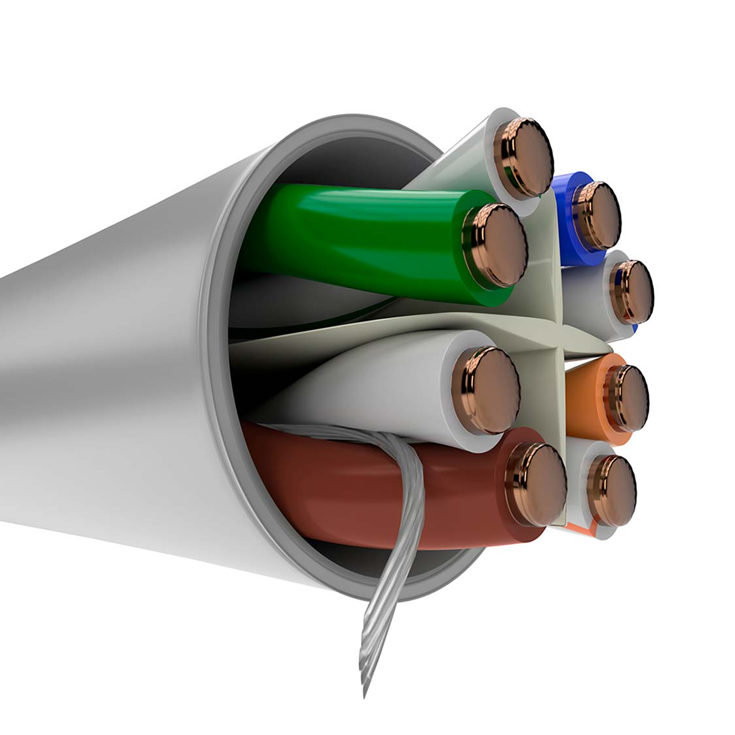 Nexxt Cat6 UTP Cable 4P 24AWG LSZH 305m Azul 2