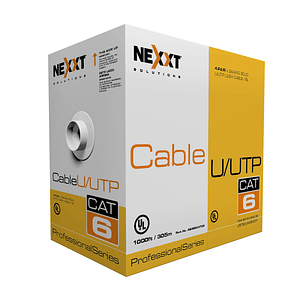 Nexxt Cat6 UTP Cable 4P 24AWG LSZH 305m Azul