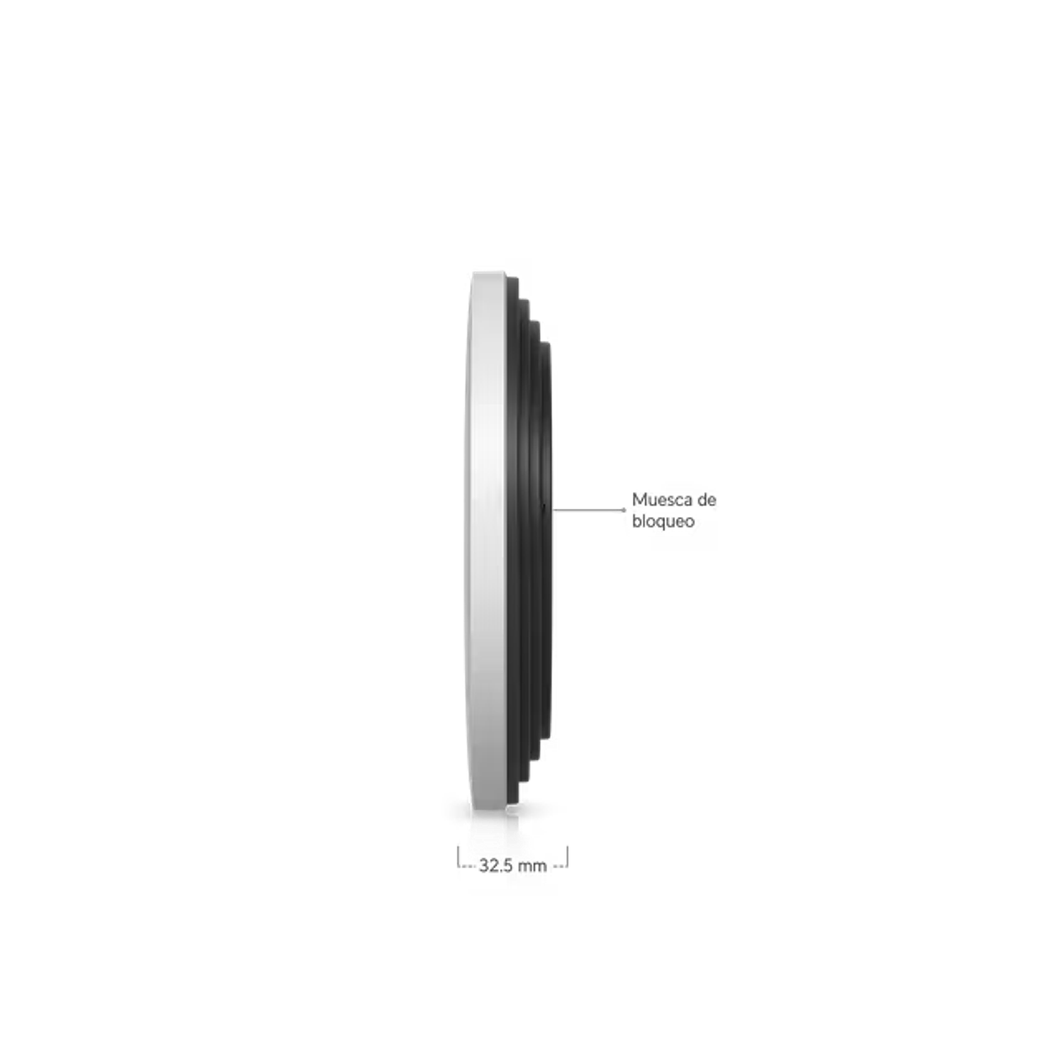 Ubiquiti UniFi U7-Pro-XG-B Punto de Acceso Wi-Fi 7 Tribanda, 16 Gbps, 2.5 GbE, PoE+ 2