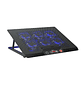 Xtech Tuuli Gaming XTA-161 Base Enfriamiento Notebook, 6 Ventiladores, LED Azul, Hasta 17”, USB - Miniatura 3