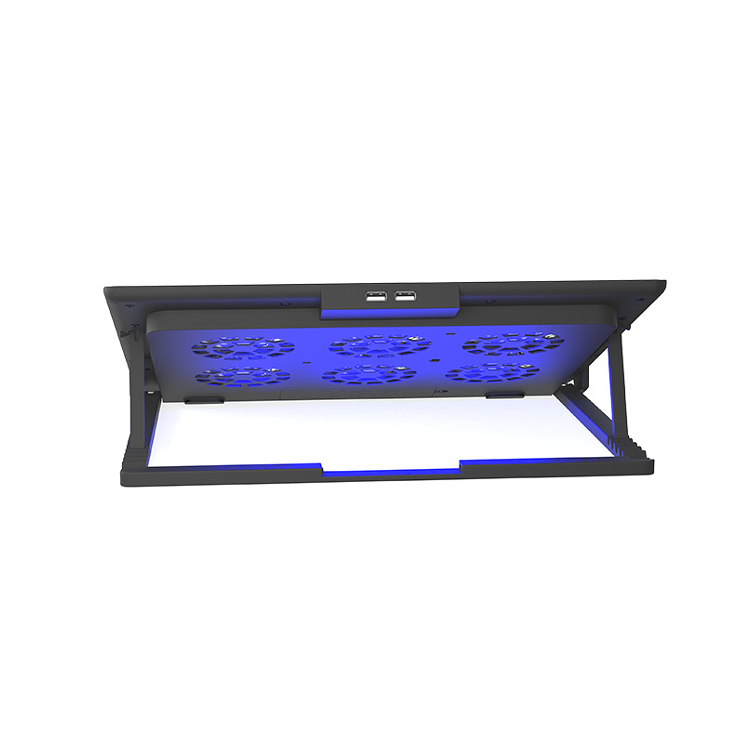 Xtech Tuuli Gaming XTA-161 Base Enfriamiento Notebook, 6 Ventiladores, LED Azul, Hasta 17”, USB 5